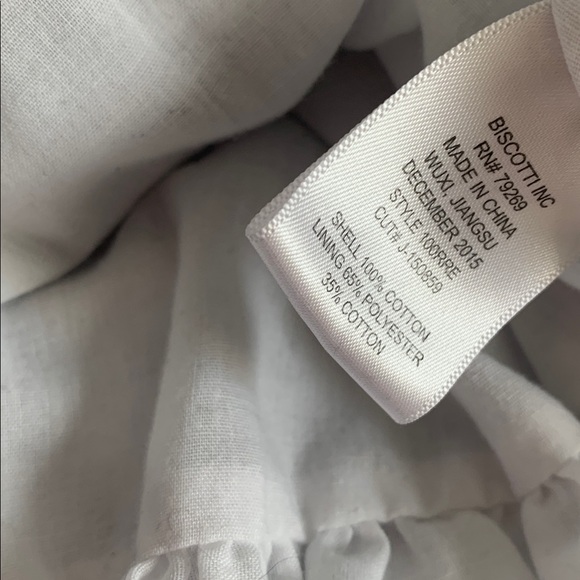 Biscotti Blue & White Dot Dress 10 EUC Ties in back - Picture 9 of 15